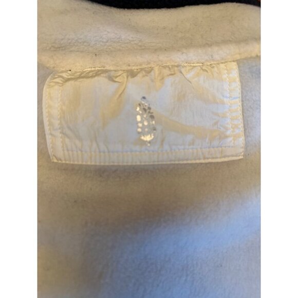 Fp Movement M Black & White Pullover Jacket With Snap Buttons Oversized - Picture 6 of 6